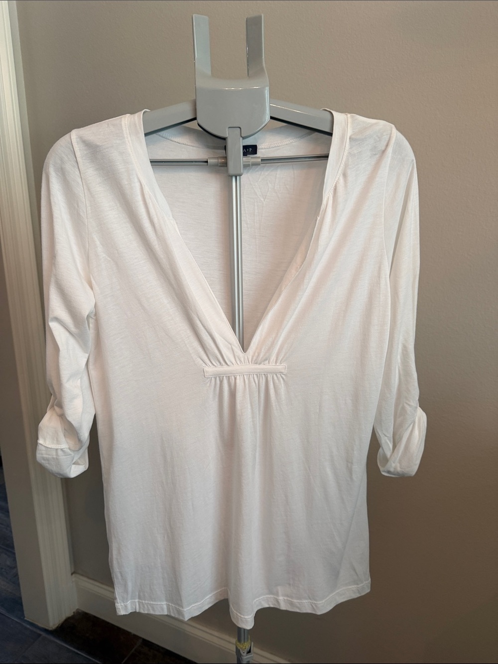 Lilla P White Crewneck Top
